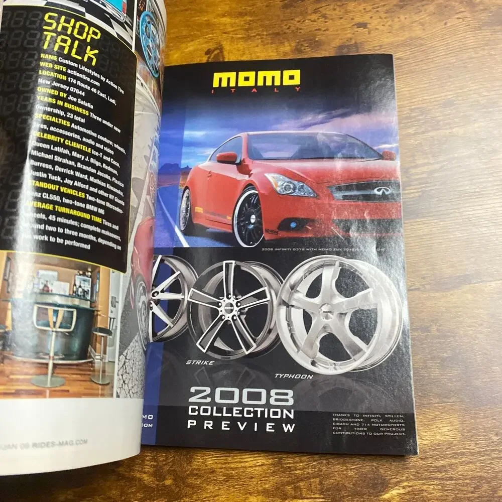 Rides Magazine Dec/Jan 2009_Topless!, Busta Rhymes